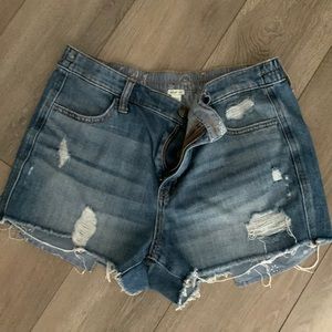 Aerie denim shorts